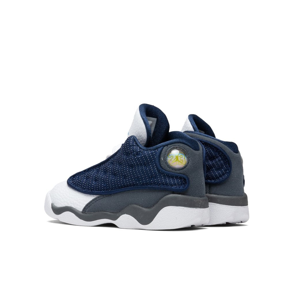 Air Jordan 13 Retro (TD) "Flint Grey" - Navy/University Blue