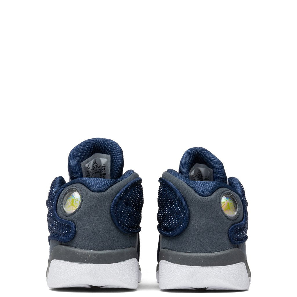 Air Jordan 13 Retro (TD) "Flint Grey" - Navy/University Blue