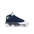 Air Jordan 13 Retro (TD) "Flint Grey" - Navy/University Blue