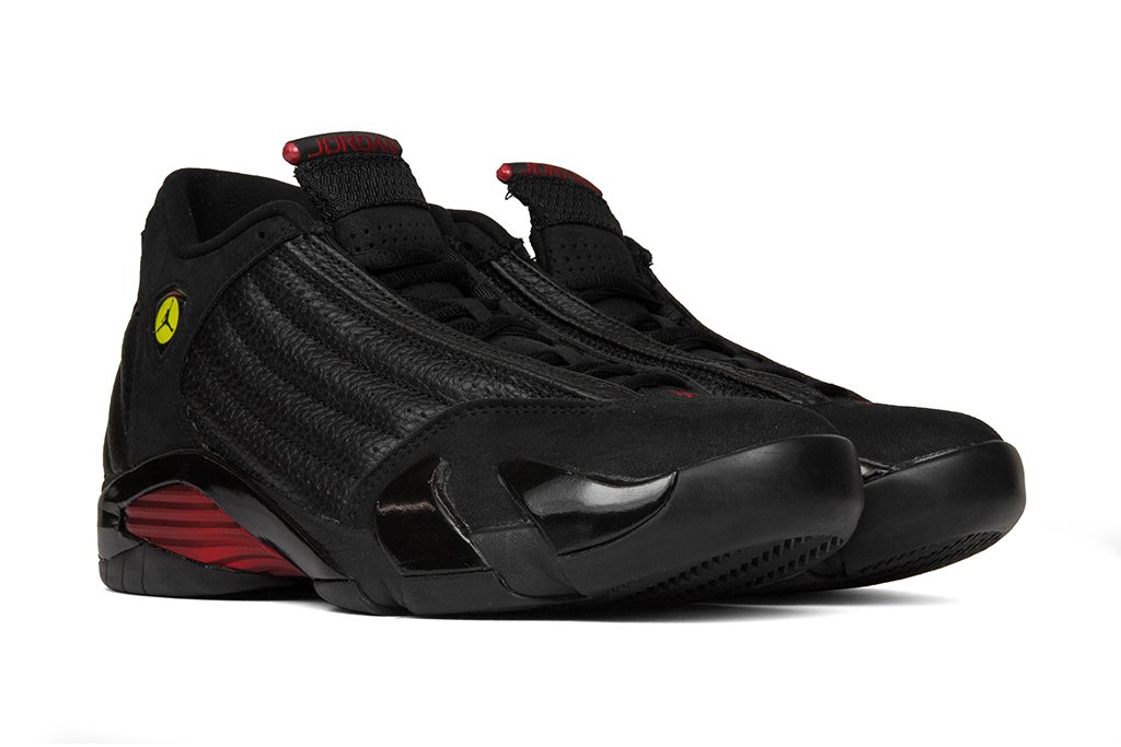 Air Jordan 14 Retro 'Last Shot' - Black/Varsity Red