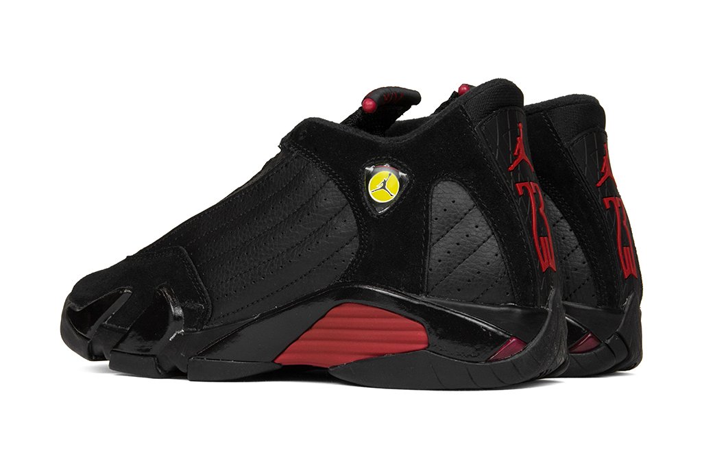 Air Jordan 14 Retro 'Last Shot' Youth - Black/Varsity Red