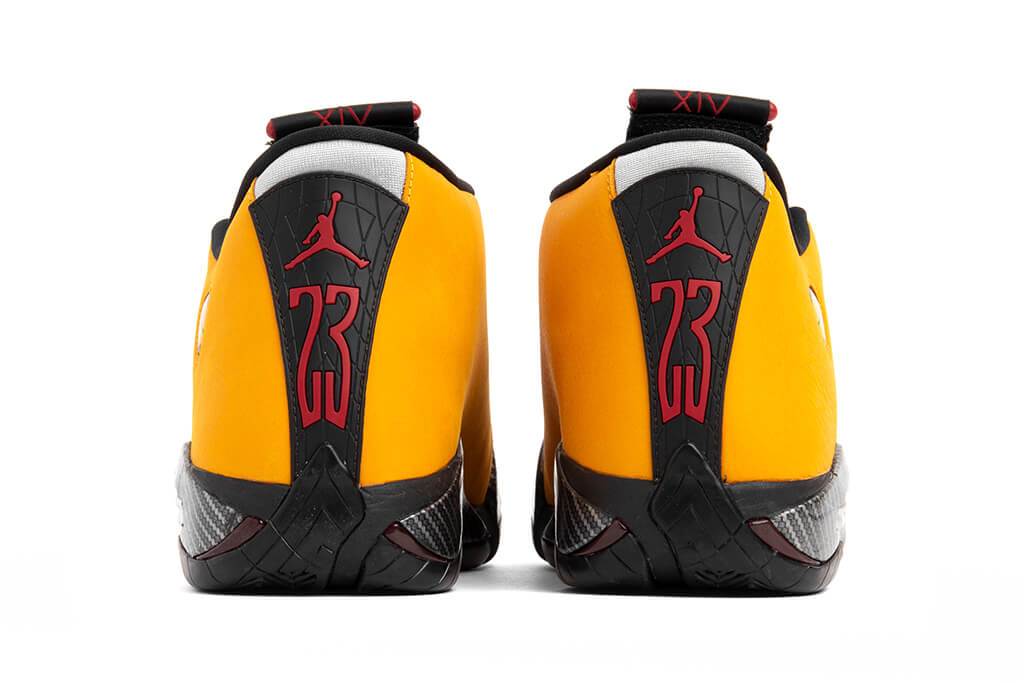 Air Jordan 14 Retro SE "Reverse Ferrari" - University Gold/University Red