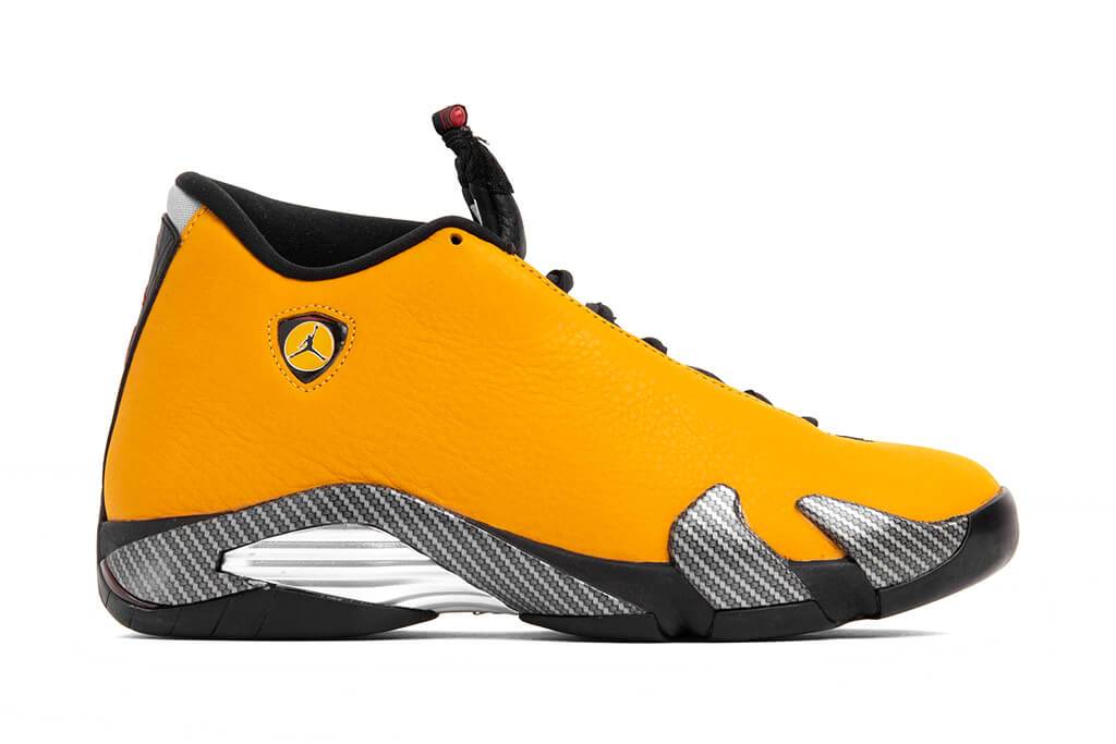 Air Jordan 14 Retro SE "Reverse Ferrari" - University Gold/University Red