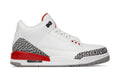 Air Jordan 3 Retro 'Katrina' - White/Fire Red-Cement Grey/Black
