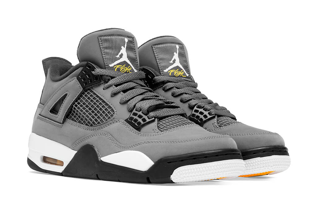 Air Jordan 4 Retro - Cool Grey/Chrome/Dark Charcoal