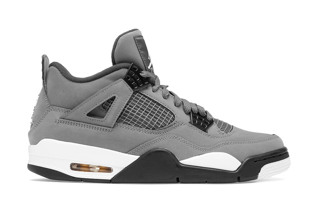 Air Jordan 4 Retro - Cool Grey/Chrome/Dark Charcoal