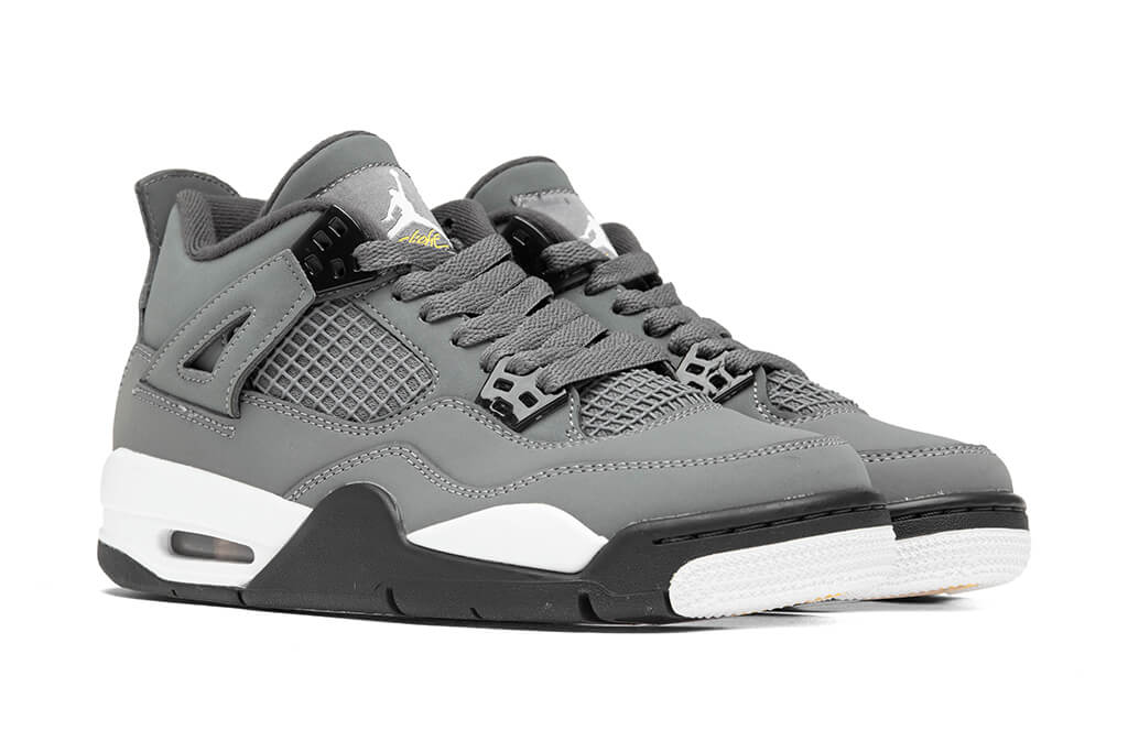 Air Jordan 4 Retro (GS) - Cool Grey/Chrome/Dark Charcoal