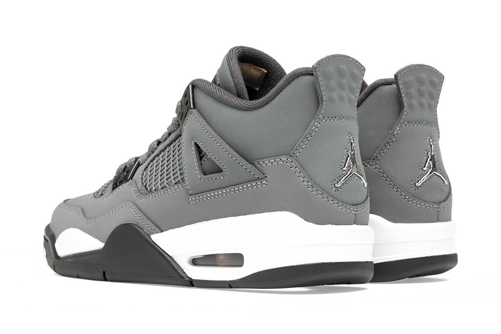 Air Jordan 4 Retro (GS) - Cool Grey/Chrome/Dark Charcoal