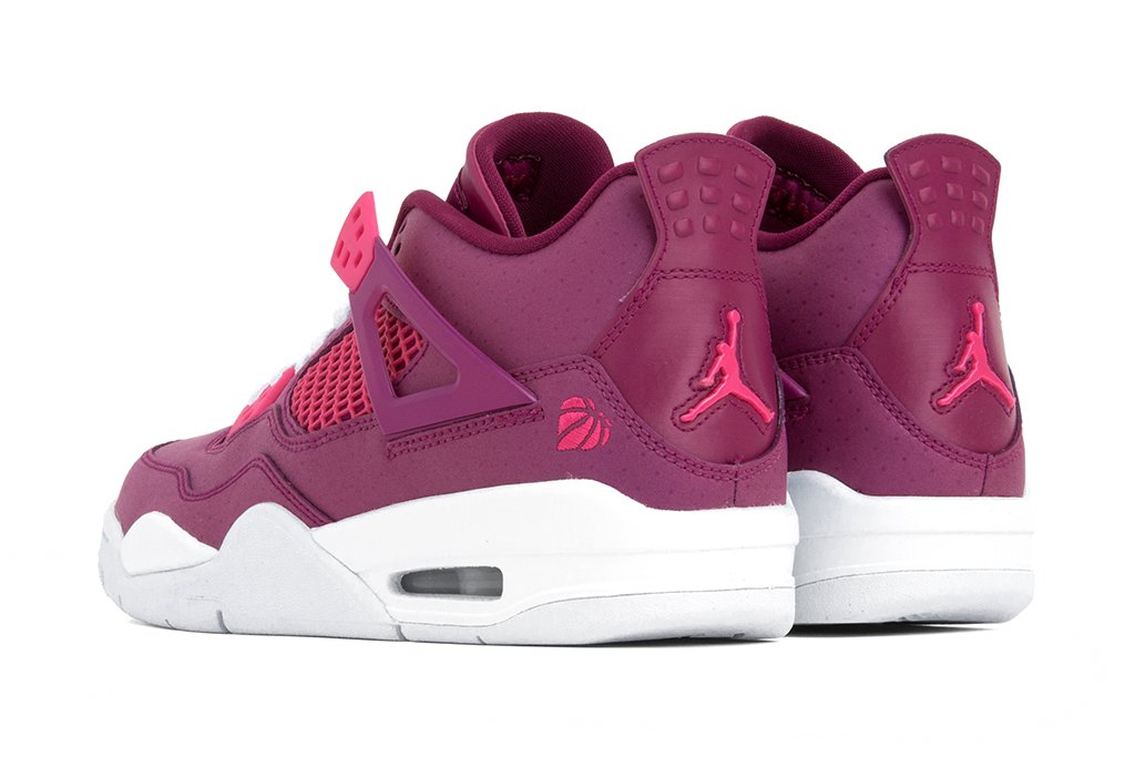 Air Jordan 4 Retro (GS) - True Berry/Rush Pink/White