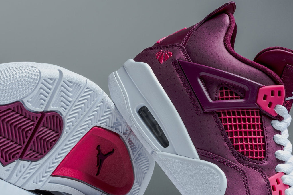 Air Jordan 4 Retro (GS) - True Berry/Rush Pink/White