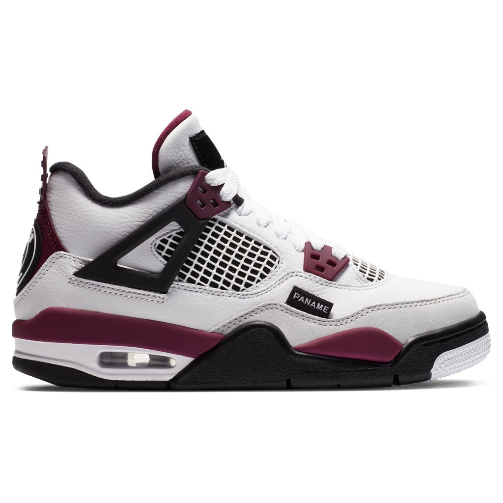Air Jordan 4 Retro PSG (GS) - White/Bordeaux
