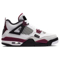 Air Jordan 4 Retro PSG (GS) - White/Bordeaux