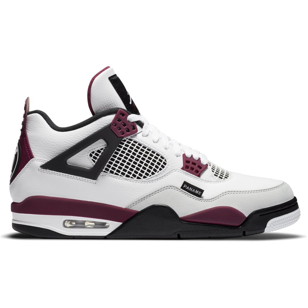 Air Jordan 4 Retro PSG - White/Bordeaux