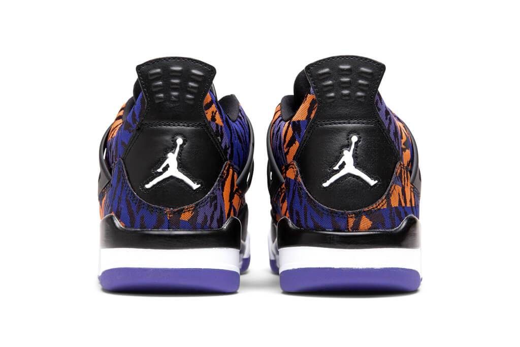 Air Jordan 4 Retro SE (GS) - Black/White/Rush Violet/Racer Blue