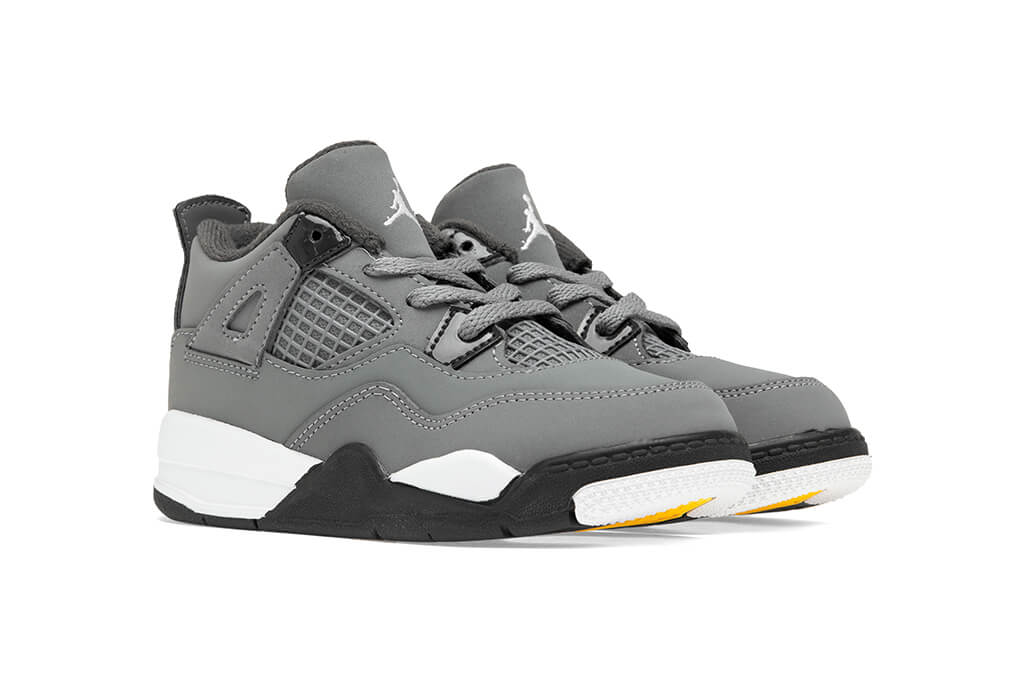 Air Jordan 4 Retro (TD) - Cool Grey/Chrome/Dark Charcoal
