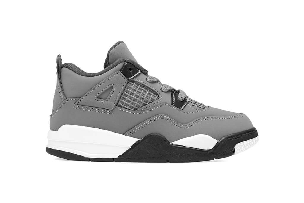 Air Jordan 4 Retro (TD) - Cool Grey/Chrome/Dark Charcoal