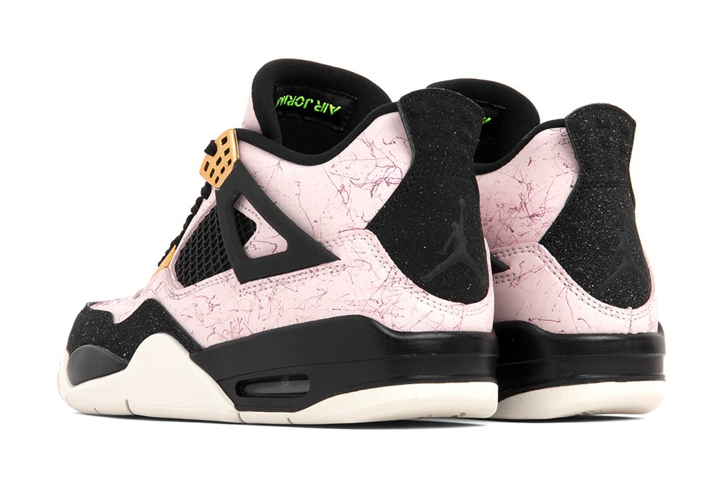 Women's Air 4 Retro - Silt Red/Black