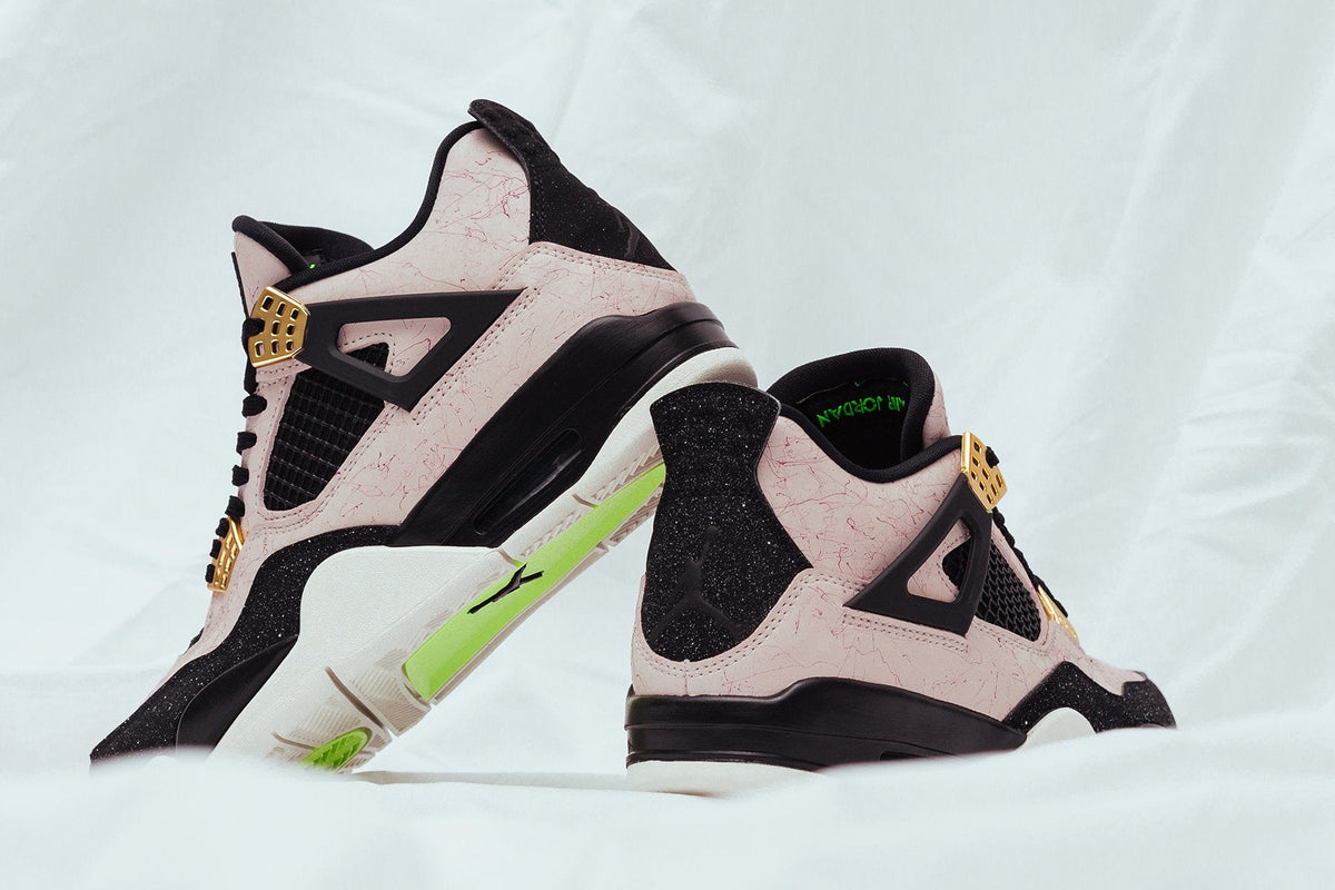 Women's Air 4 Retro - Silt Red/Black