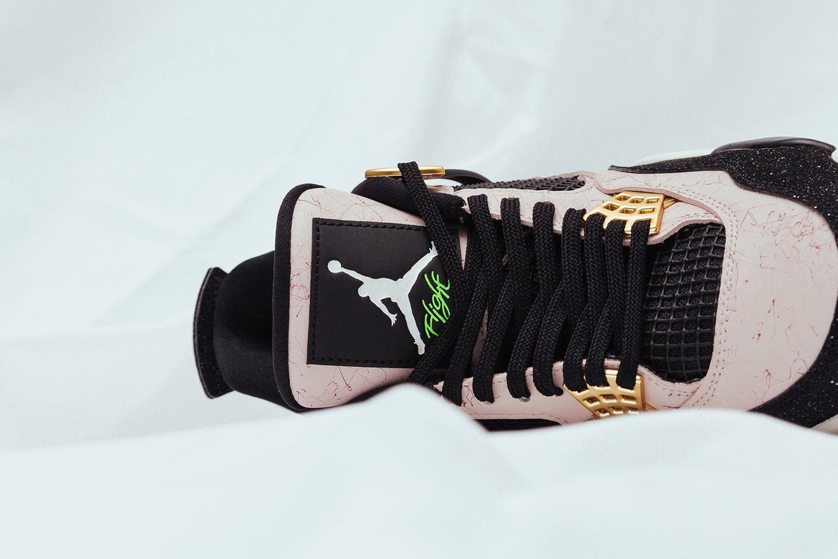Women's Air 4 Retro - Silt Red/Black