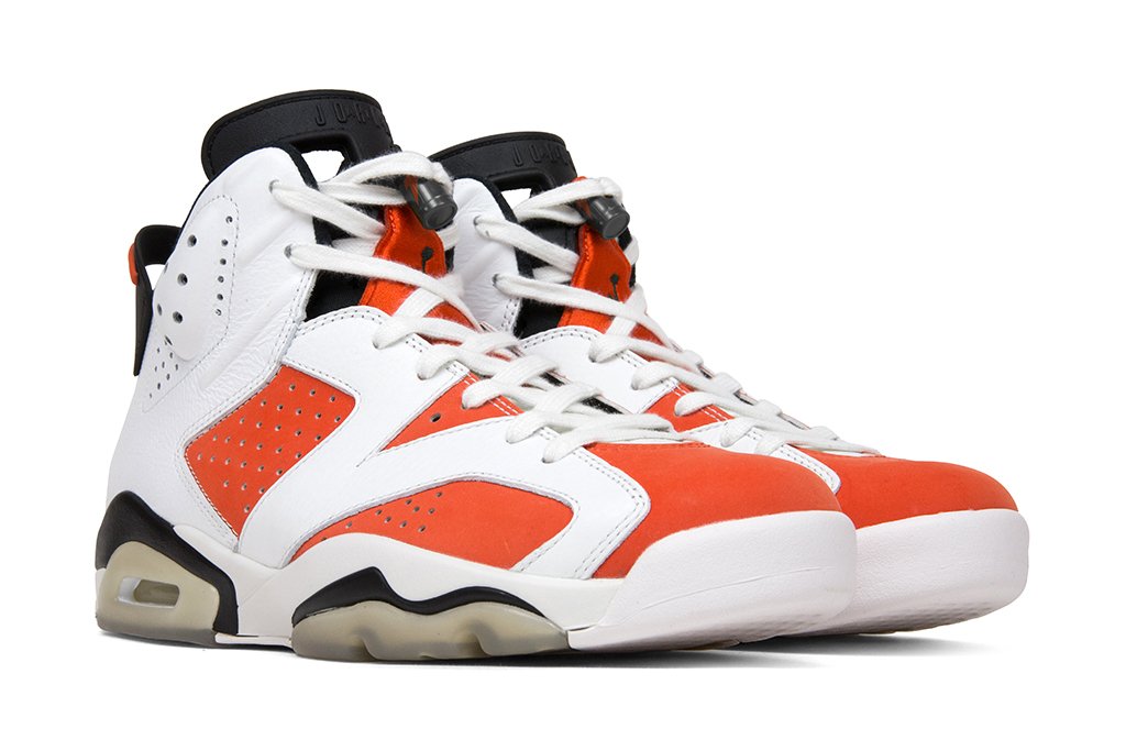 Air Jordan 6 Retro 'Gatorade' - Summit White/Black-Team Orange