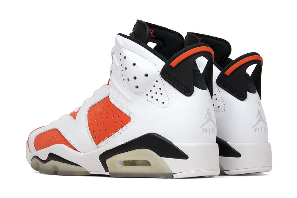 Air Jordan 6 Retro 'Gatorade' - Summit White/Black-Team Orange