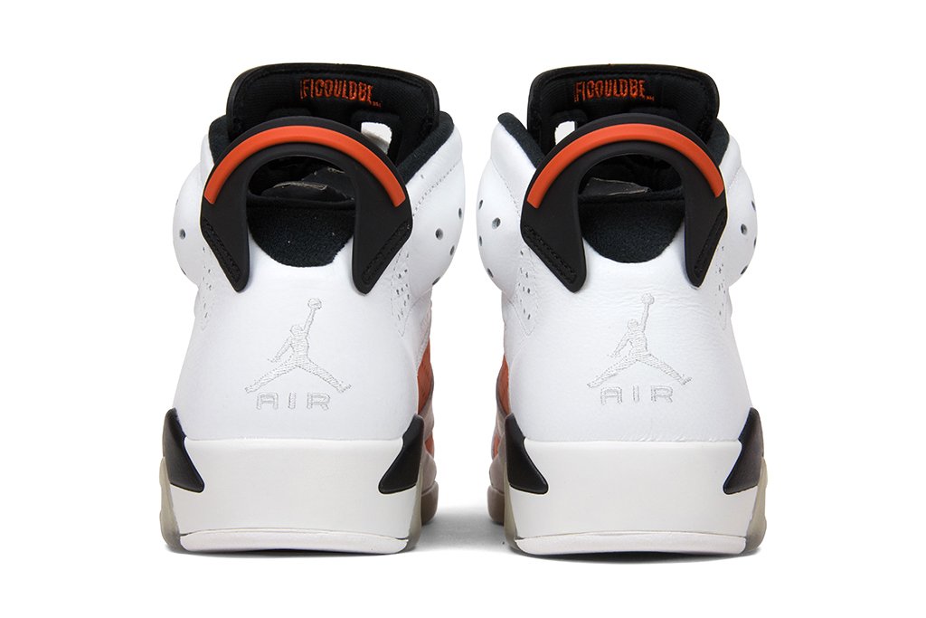 Air Jordan 6 Retro 'Gatorade' - Summit White/Black-Team Orange