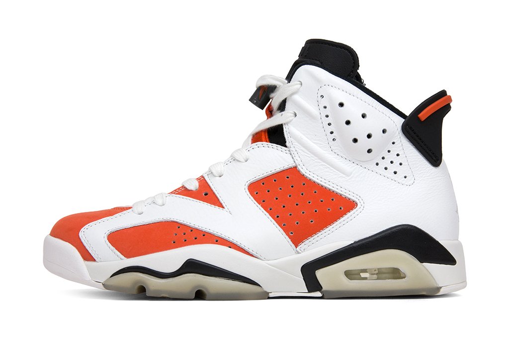 Air Jordan 6 Retro 'Gatorade' - Summit White/Black-Team Orange