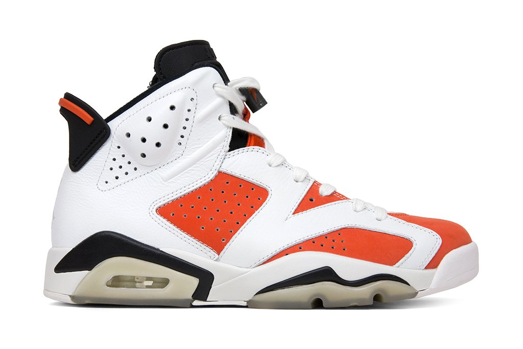Air Jordan 6 Retro 'Gatorade' - Summit White/Black-Team Orange