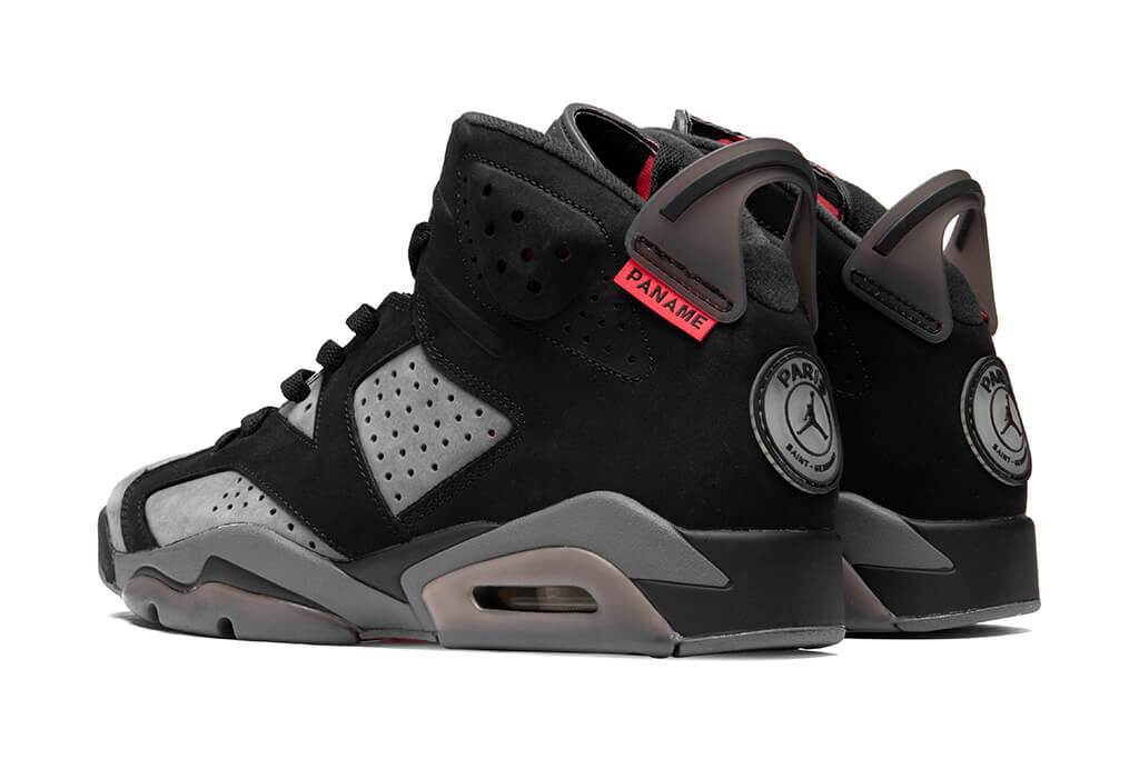 Air Jordan 6 Retro PSG - Iron Grey/Infrared 23/Black