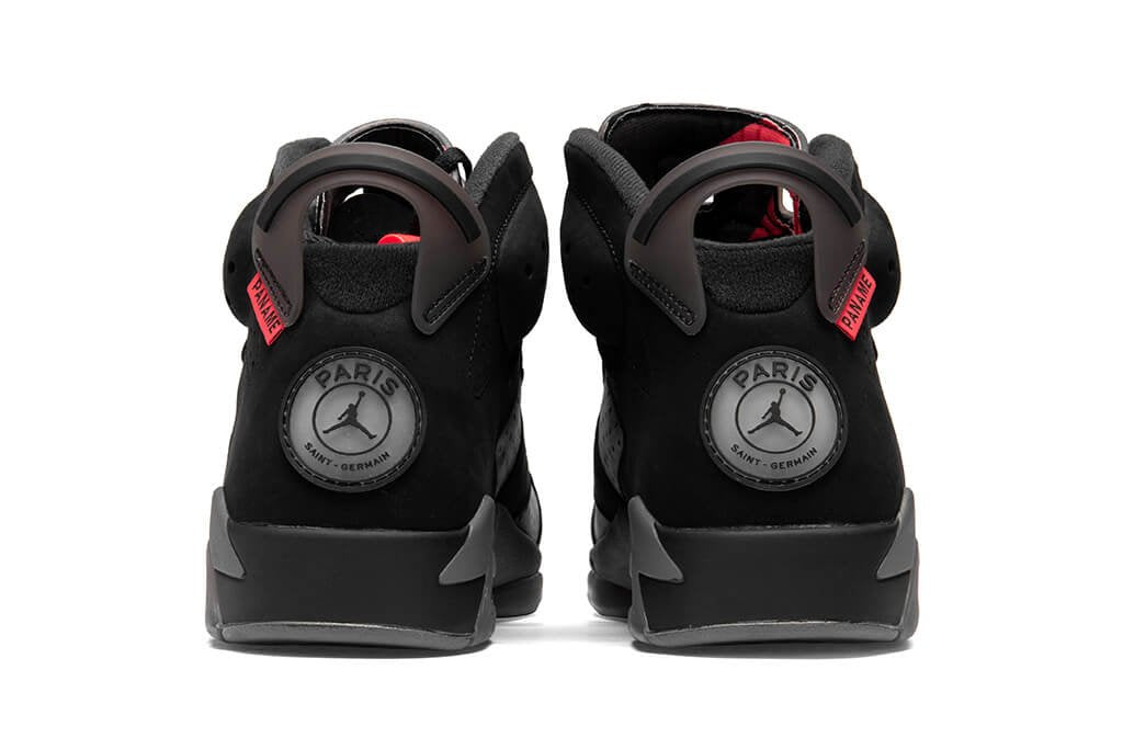Air Jordan 6 Retro PSG - Iron Grey/Infrared 23/Black