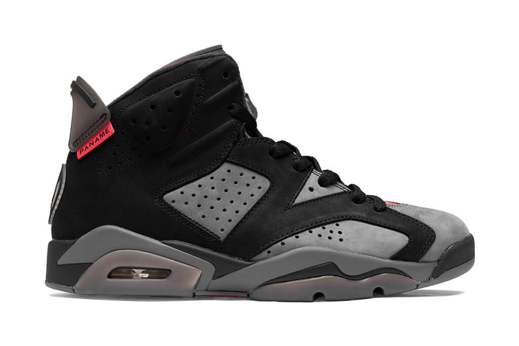 Air Jordan 6 Retro PSG - Iron Grey/Infrared 23/Black