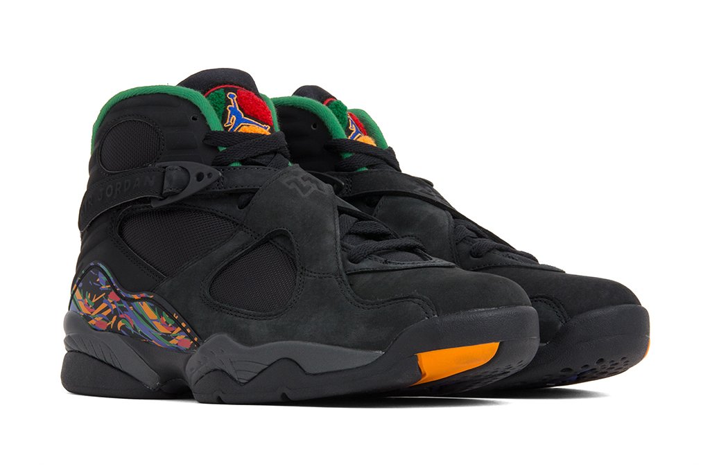 Air Jordan 8 Retro 'Tinker' - Black/Light Concord