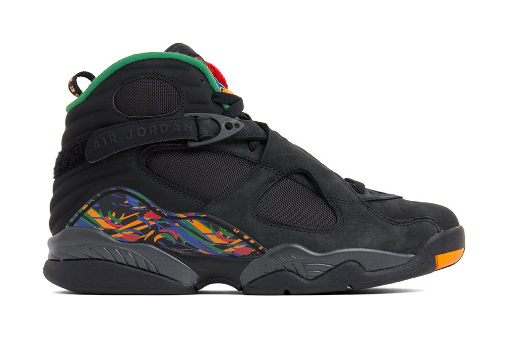 Air Jordan 8 Retro 'Tinker' - Black/Light Concord