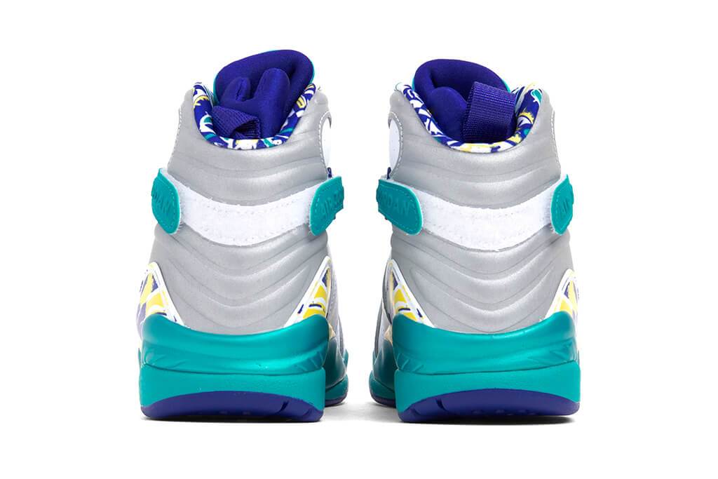 Women's Air 8 Retro "Aqua" - White/Varsity Red/Bright Concord