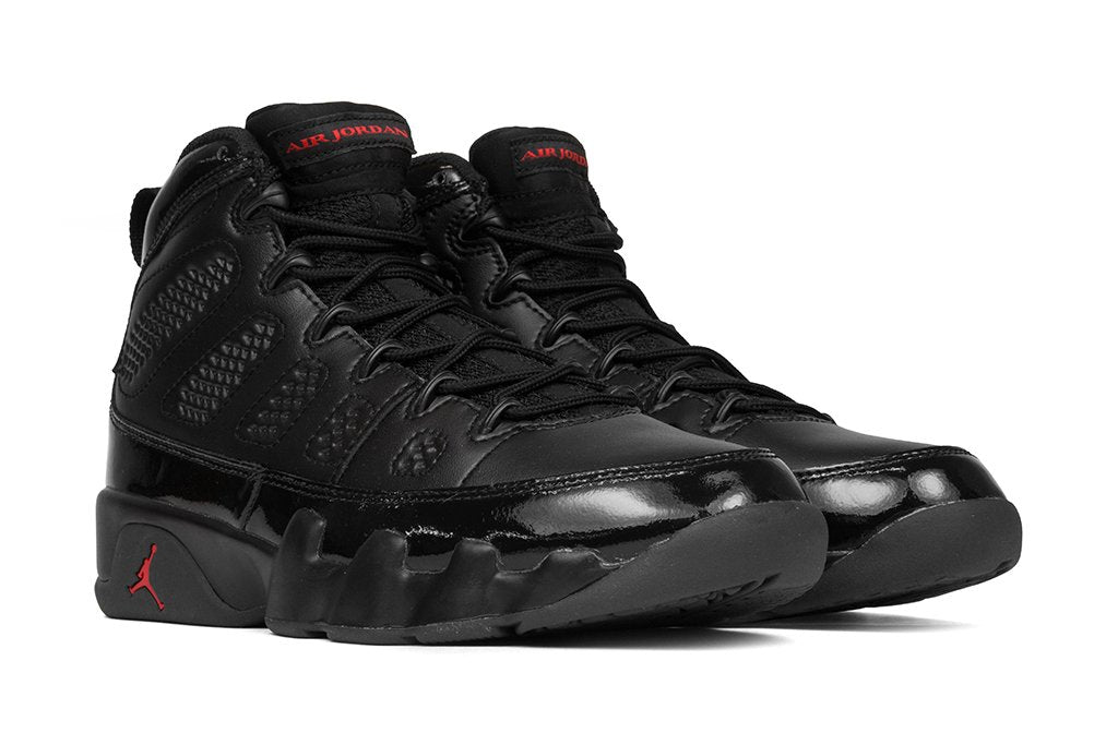 Air Jordan 9 Retro 'Bred' - Black/University Red-Anthracite