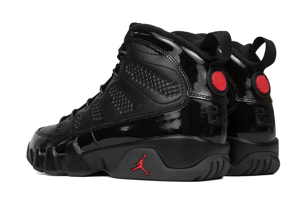 Air Jordan 9 Retro 'Bred' - Black/University Red-Anthracite
