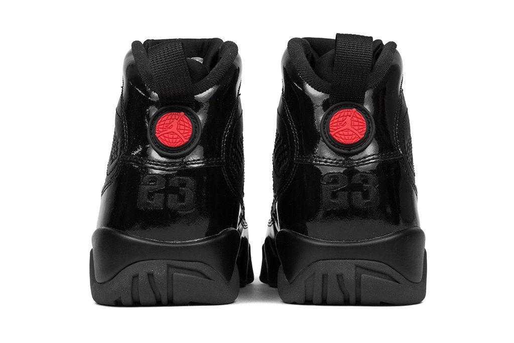 Air Jordan 9 Retro 'Bred' - Black/University Red-Anthracite