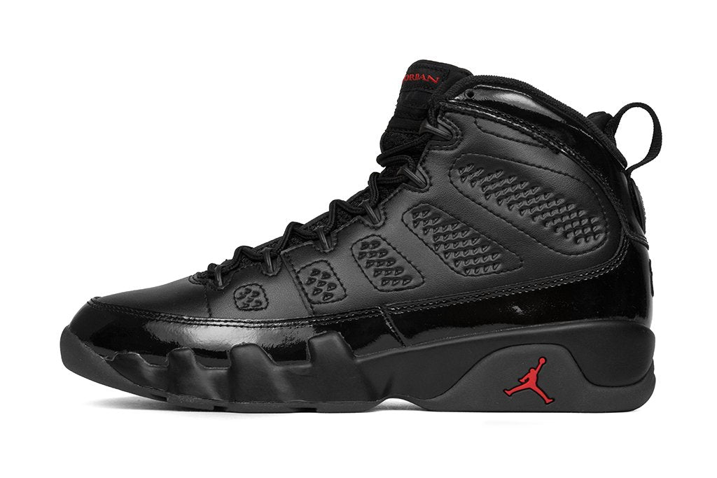 Air Jordan 9 Retro 'Bred' - Black/University Red-Anthracite