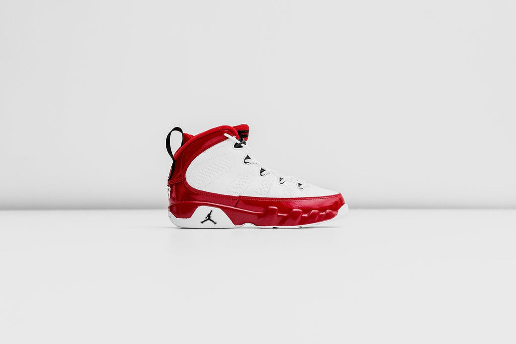 Air Jordan 9 Retro (PS) - White/Black/Gym Red