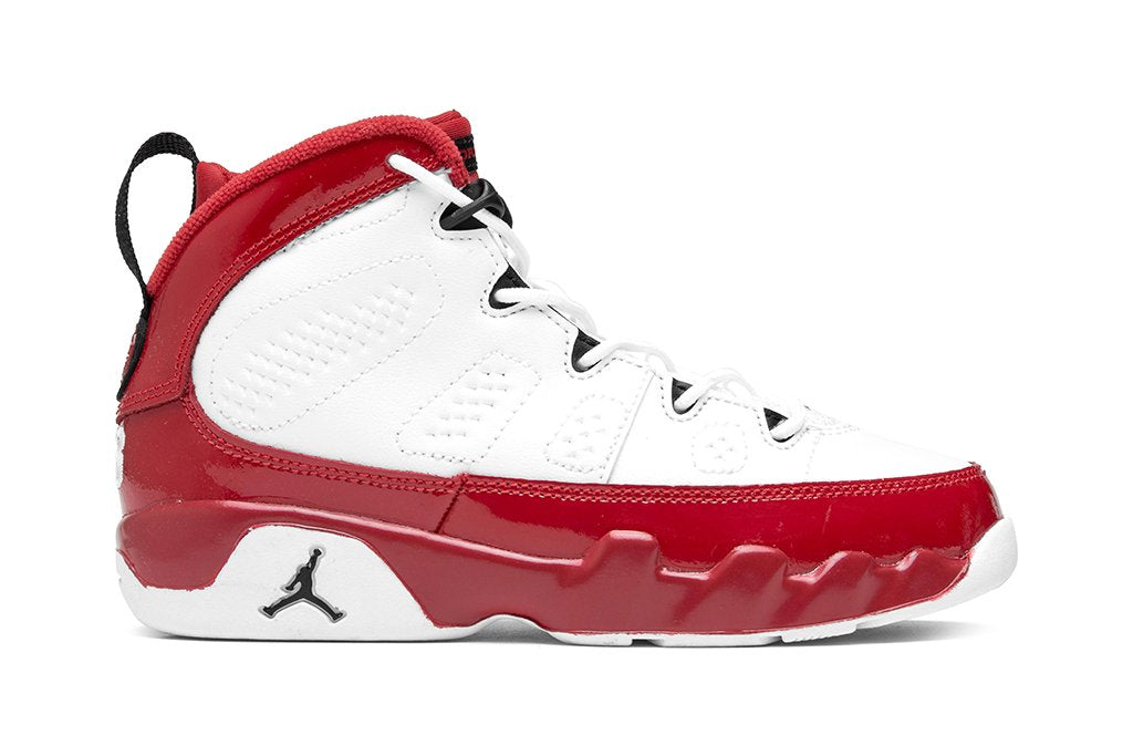 Air Jordan 9 Retro (PS) - White/Black/Gym Red