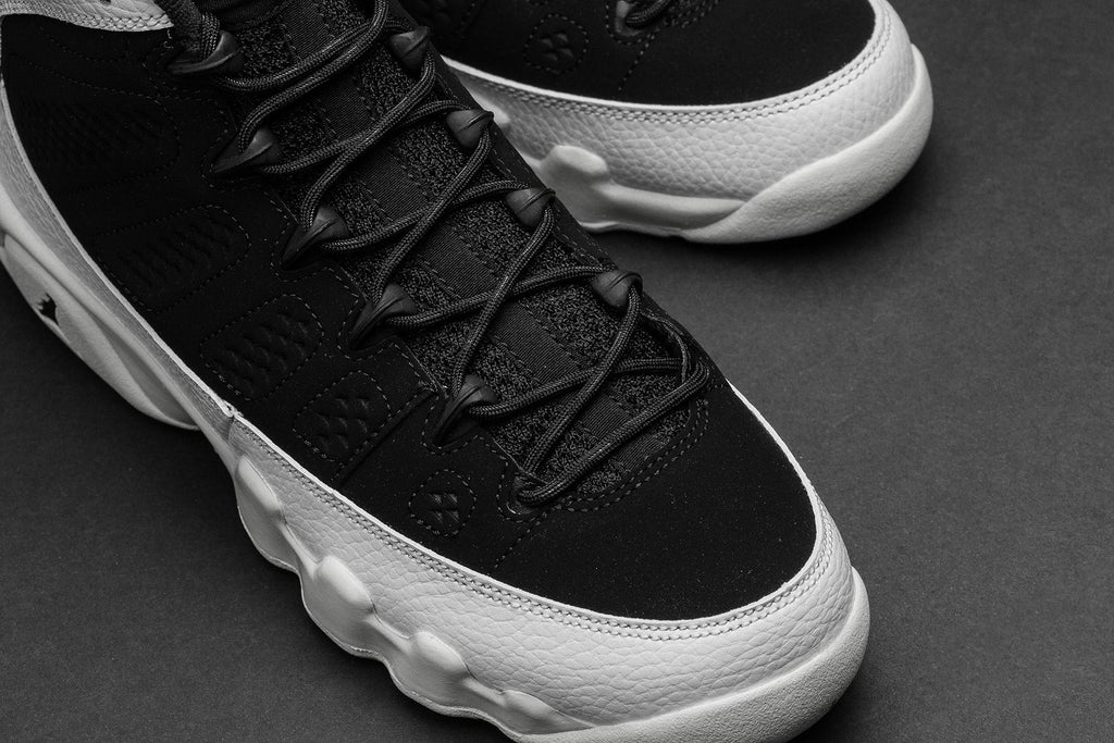 Air Jordan 9 Retro Youth 'LA All-Star' - Black/Summit White/Metallic Gold