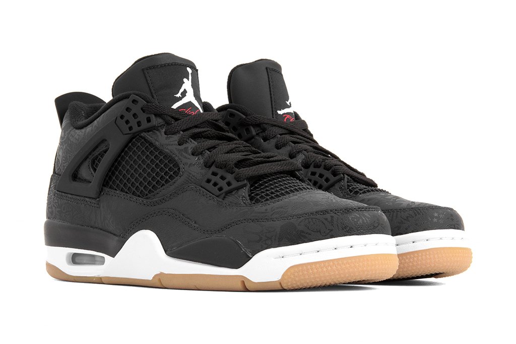 Air Retro 4 SE - Black/White-Gum Light Brown