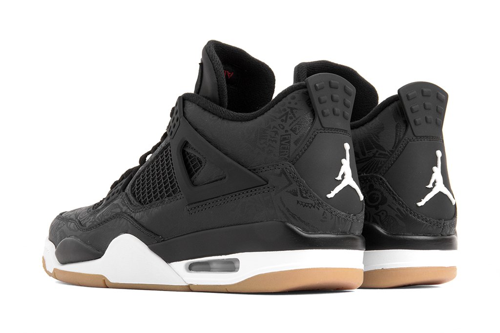 Air Retro 4 SE - Black/White-Gum Light Brown