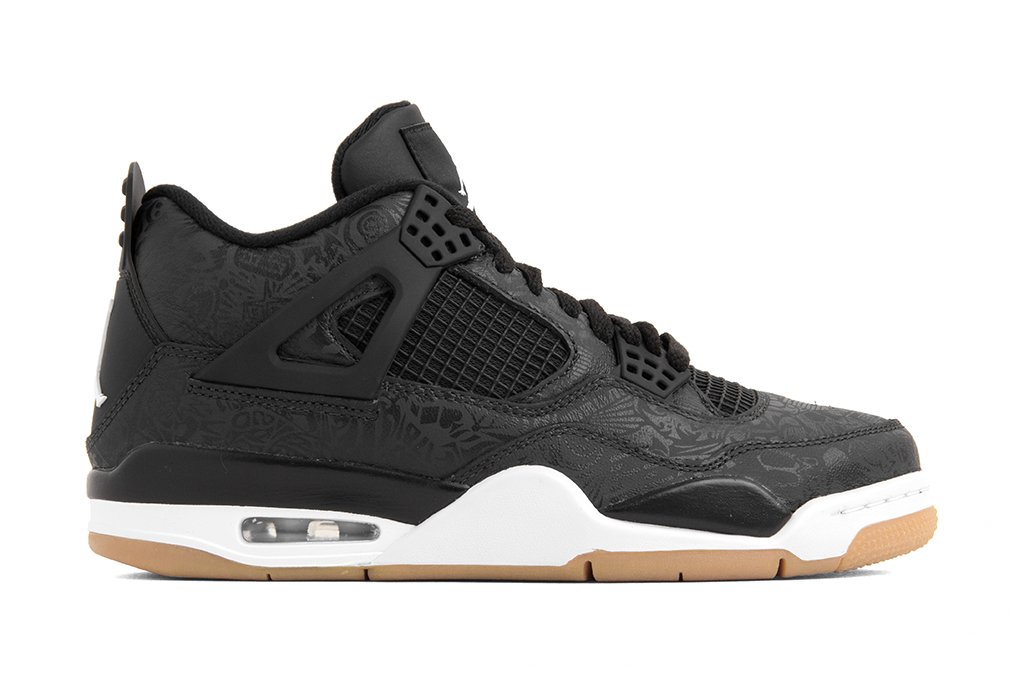 Air Retro 4 SE - Black/White-Gum Light Brown