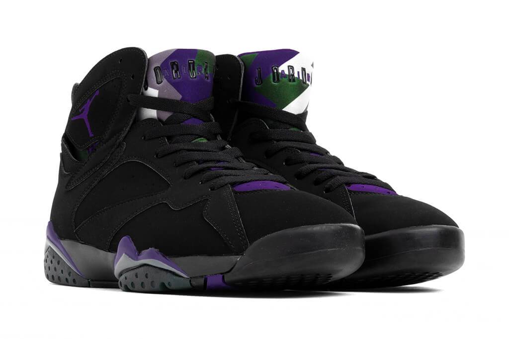 Air VII Retro "Bucks" - Black/Field Purple/Dark Steel Grey