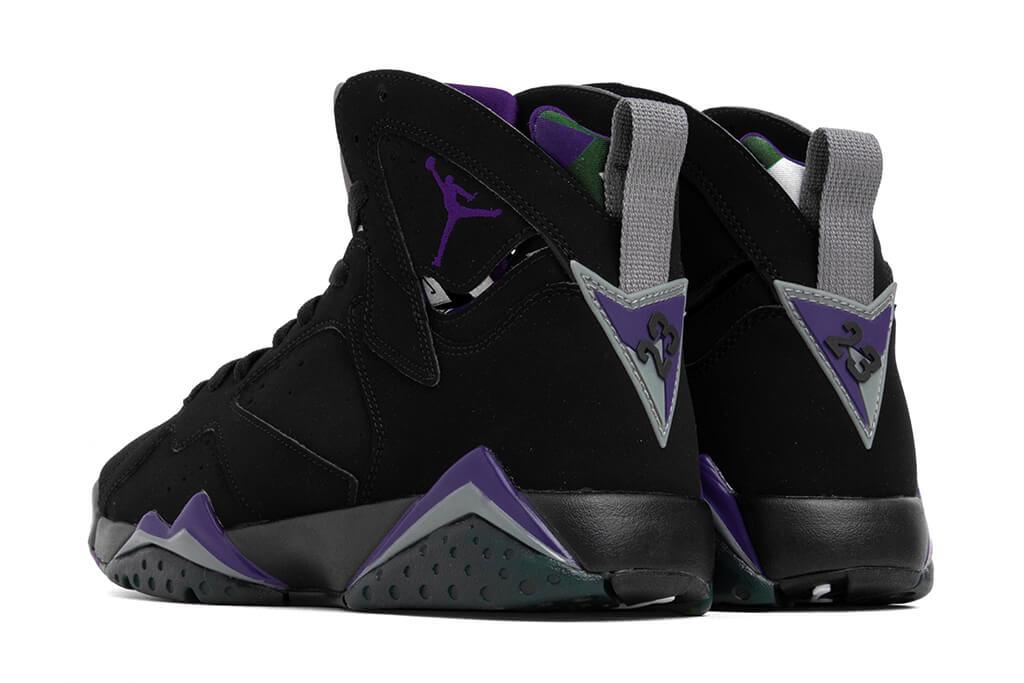 Air VII Retro "Bucks" - Black/Field Purple/Dark Steel Grey