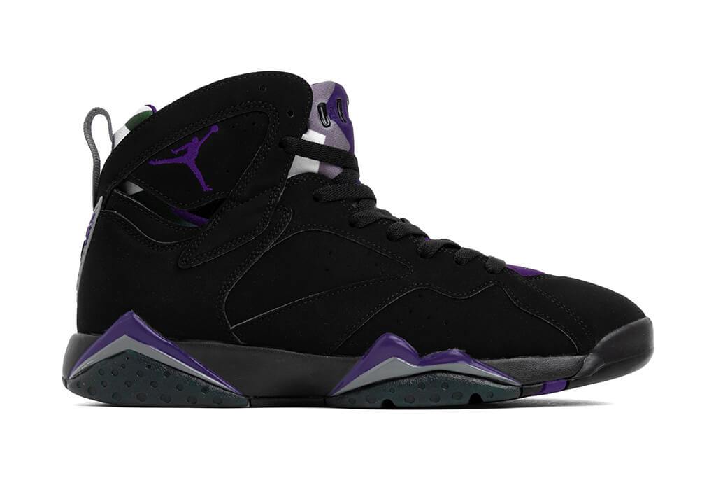Air VII Retro "Bucks" - Black/Field Purple/Dark Steel Grey