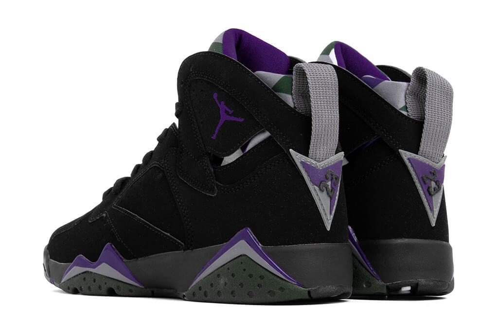 Air VII Retro (GS) "Ray Allen" - Black/Field Purple/Dark Steel Grey