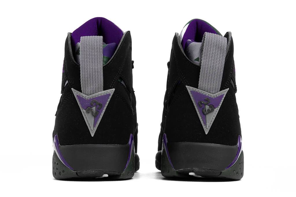 Air VII Retro (GS) "Ray Allen" - Black/Field Purple/Dark Steel Grey