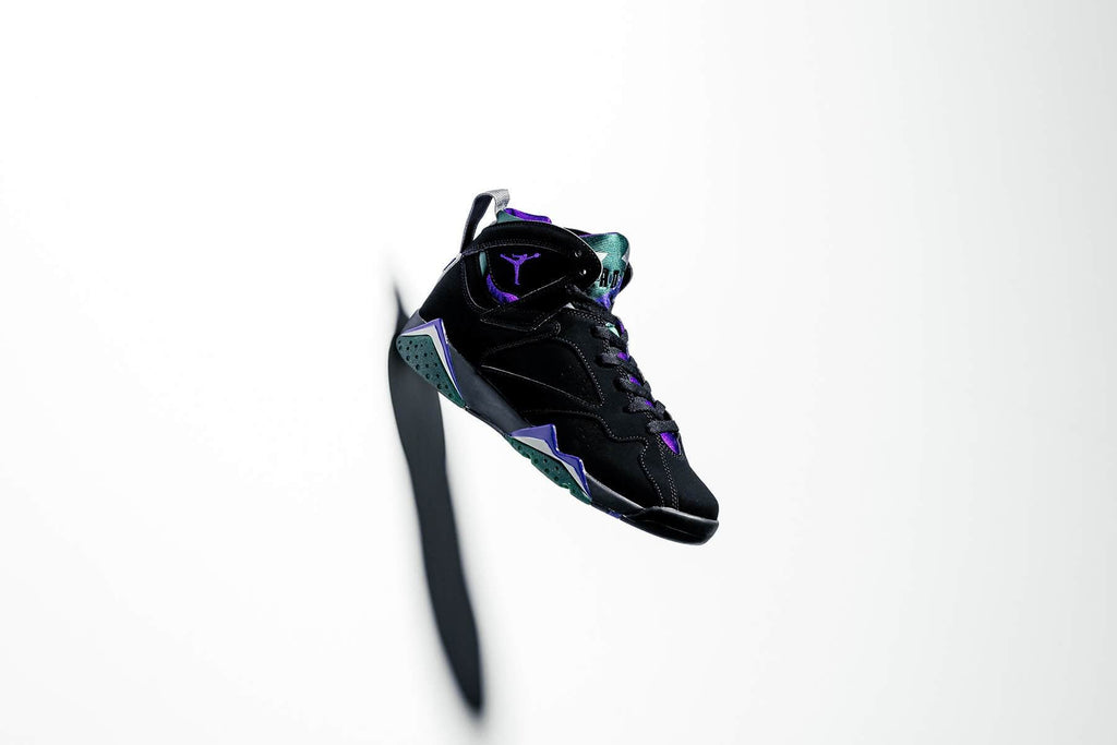 Air VII Retro (GS) "Ray Allen" - Black/Field Purple/Dark Steel Grey